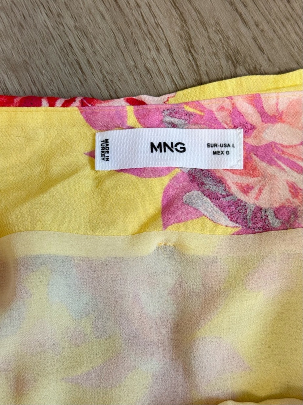Mango MNG Skirt Romance Yellow Floral Ruffle Frill Mini Flirty Feminine Romantic - Picture 6 of 10